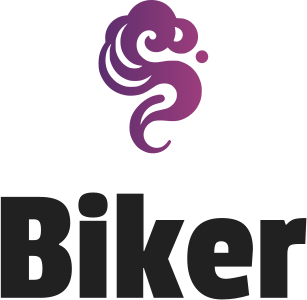 Biker logo design