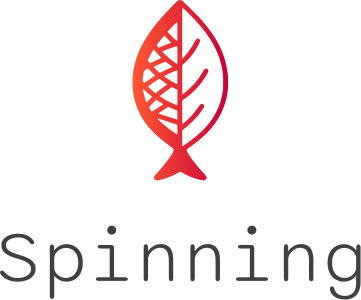 Spinning logo design