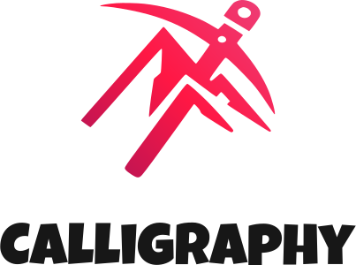 Calligraphy logo design