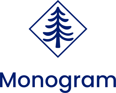 Monogram logo design