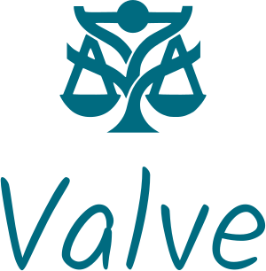 Valve logo design