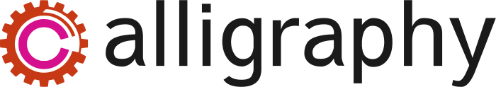 Calligraphy logo design