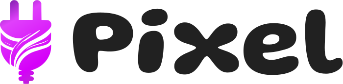Pixel logo design
