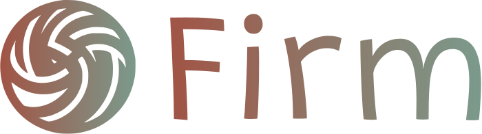 Firm logo design