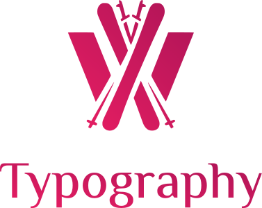 Typography logo design