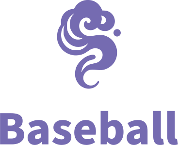 Baseball logo design