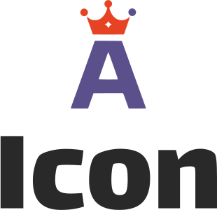 Icon logo design