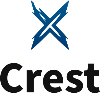 Crest logo design