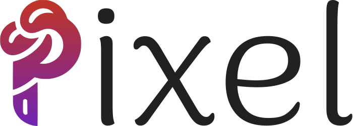 Pixel logo design