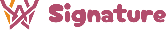 Signature logo design