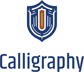 Calligraphy logo design