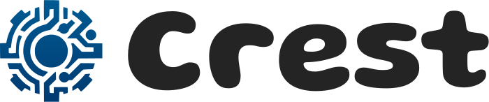Crest logo design