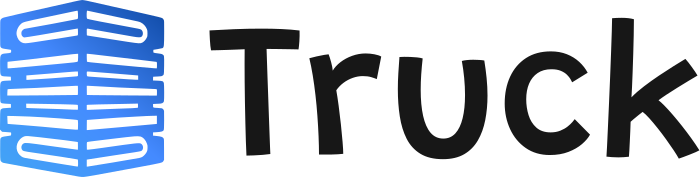 Truck logo design