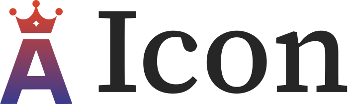 Icon logo design