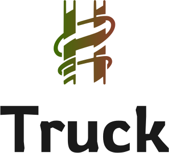 Truck logo design