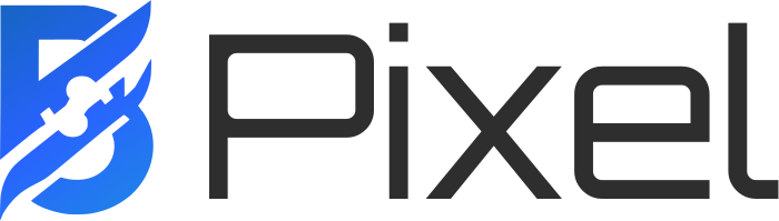 Pixel logo design