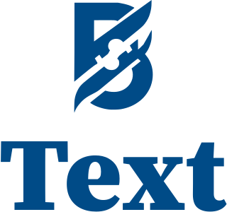 Text logo design