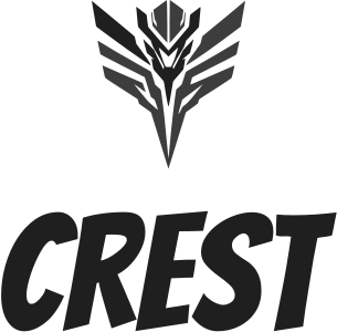 Crest logo design