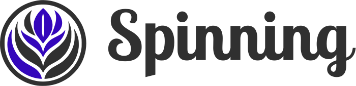 Spinning logo design