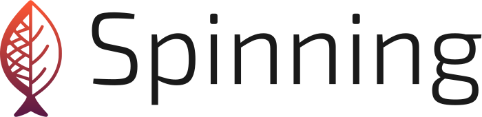 Spinning logo design