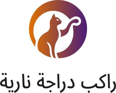 تصميم شعار راكب دراجة نارية