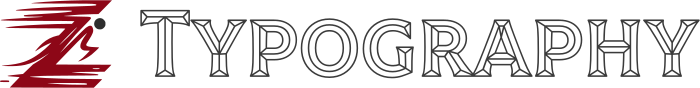 Typography logo design
