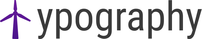 Typography logo design