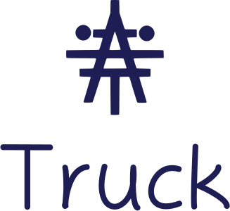 Truck logo design