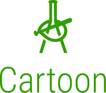 Cartoon logo design