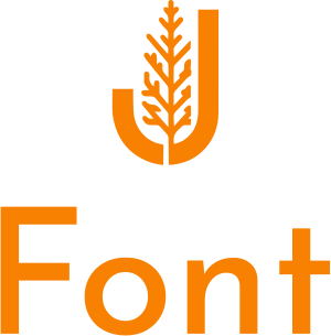 Font logo design