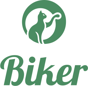 Biker logo design
