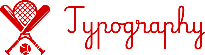 Typography logo design