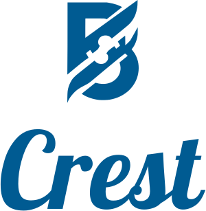 Crest logo design