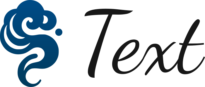 Text logo design