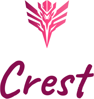 Crest logo design