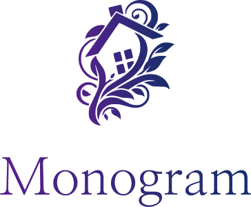 Monogram logo design