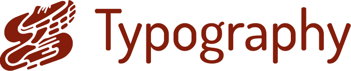Typography logo design