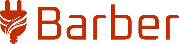 Barber logo design