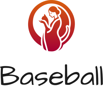 Baseball logo design