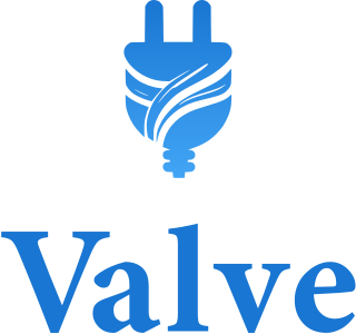Valve logo design