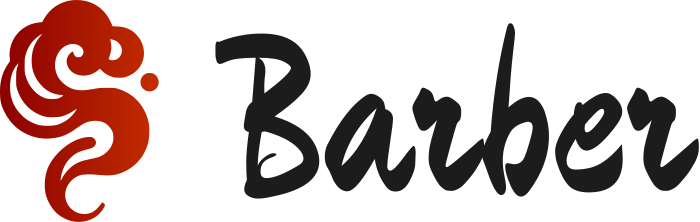 Barber logo design
