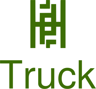 Truck logo design
