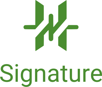 Signature logo design