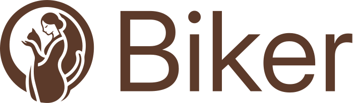 Biker logo design