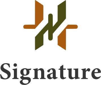 Signature logo design