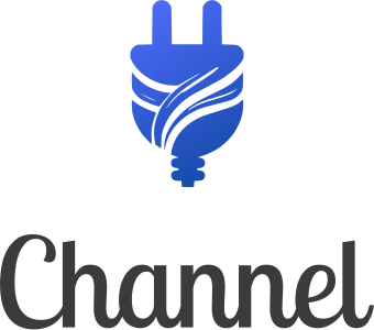 Channel logo design