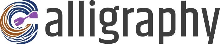 Calligraphy logo design