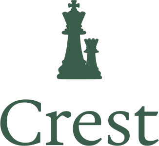 Crest logo design
