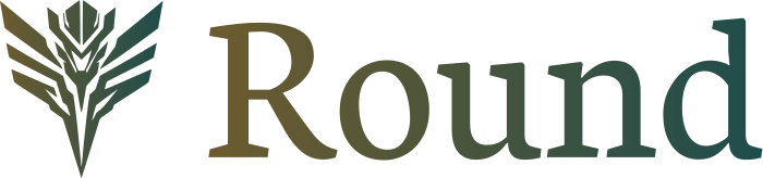 Round logo design
