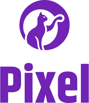 Pixel logo design